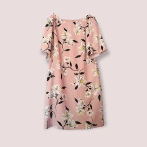Ann Taylor Pink Lilly Dress (2)  💮🌴